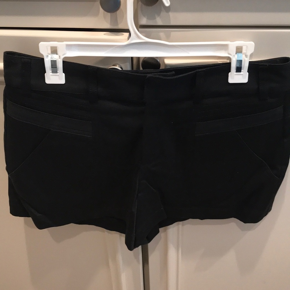 High waisted Nanette Lepore black shorts
